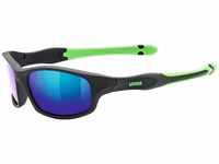uvex sportstyle 507 - Sonnenbrille für Kinder - verspiegelt - inkl. Kopfband - black