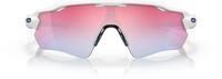 Oakley Herren Radar EV Path Sportbrille, Polished wht/Prizm Snow, M/L Radar Ev Path
