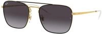 Ray-Ban MOD. 3588 Ray-Ban Sonnenbrille MOD. 3588 Rechteckig Sonnenbrille 55, Schwarz