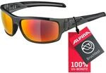 ALPINA TESTIDO - Verspiegelte und Bruchsichere Sport- & Fahrradbrille Mit 100%