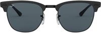 Ray-Ban Unisex 0rb3716 186/R5 51 Sonnenbrille, Schwarz (Shiny Black Top Matte/Blue),