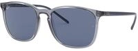 Ray-Ban Herren 0rb4387 Sonnenbrille, Blau (Transparente Blue), 56 EU