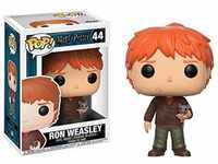 Funko Harry Potter: Ron with Scabbers, 14938, Brown, One Size