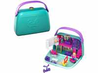Polly Pocket GCJ86 - Einkaufszentrum Schatulle, zum Spielen und Mitnehmenn, Spielzeug