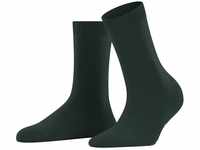 FALKE Damen Socken Cosy Wool W SO Wolle einfarbig 1 Paar, Grün (Hunter Green 7441),