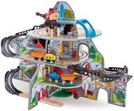 Hape Riesige Bergmine - Buntes 32-teiliges Fantasie- und Eisenbahnspiel aus Holz,