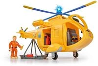 Simba 109251002 - Feuerwehrmann Sam Hubschrauber Wallaby II (34 cm, 6 Sitzpl&auml;tze)