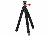 Hama Flexibles 2in1 Stativ 26cm (für Kameras und GoPro Action-Cams,...