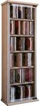 VCM Regal DVD CD Rack Medienregal Medienschrank Aufbewahrung Holzregal Standregal