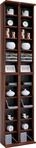 VCM Regal DVD CD Rack M&ouml;bel Aufbewahrung Holzregal Holz Standregal Schrank