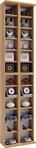 VCM Holz CD DVD Stand Regal | CD Regal mit Platz f&uuml;r 408 CDs oder 144 DVDs oder