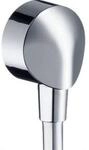 hansgrohe Fixfit S Schlauchanschluss mit R&uuml;ckflussverhinderer, Chrom
