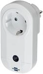 Brennenstuhl BrematicPRO Smarte Steckdose/Funksteckdose f&uuml;r Innen mit Energiemessung