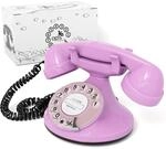 Opis FunkyFon Cable : Das Nostalgie Retro Telefon mit W&auml;hlscheibe - Nachbau von