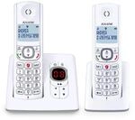 ALCATEL F530 Voice Duo - Schnurloses Festnetztelefon DECT mit Anrufbeantworter -