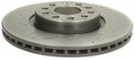 2x BREMSSCHEIBE BREMBO XTRA LINE GELOCHT/INNENBEL &Oslash; 312 MM VORNE Vorne von Brembo