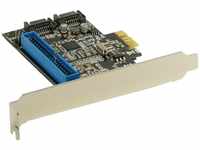 InLine 76613I Schnittstellenkarte, 2x SATA 6Gb/s + IDE, RAID 0,1, PCIe 2.0