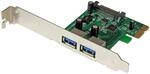 StarTech.com 2 Port PCI Express SuperSpeed USB 3.0 Schnittstellenkarte mit UASP -