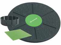 Schildkröt® Balance-Board, Anthrazit-Grün, inklusive Extra-Aufsatz mit stärkerer