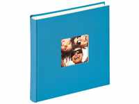 walther design Fotoalbum oceanblau 30 x 30 cm mit Cover-Ausstanzung, Fun FA-208-U