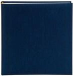Goldbuch 27 708 Fotoalbum Summertime Blau mit 60 wei&szlig;en Seiten, Jumbo Fotobuch mit