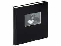 walther design FA-502-B Designalbum Charm, mit Ausstanzung, 30 x 30 cm, schwarz