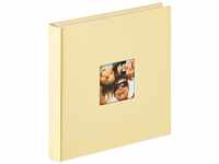 walther design Fotoalbum creme 33 x 34 cm Selbstklebealbummit Cover-Ausstanzung, Fun