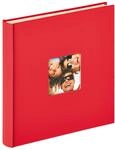 walther design Fotoalbum rot 33 x 34 cm Selbstklebealbummit Cover-Ausstanzung, Fun