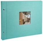 goldbuch 28507 Schraubalbum mit Fensterausschnitt, Bella Vista Trend, 39 x 31 cm,