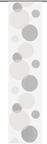 Home fashion 87984-860 Schiebewand Scherli, 245 x 60 cm, Voile, Stein, Braun
