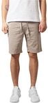 Urban Classics Herren Stretch Twill Joggshorts Klassische Shorts, sand, L