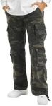 BRANDIT PURE VINTAGE TROUSER CARGOHOSE HOSE bis 7XL (Darkcamo)5XL