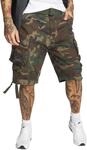 Brandit Savage Vintage Shorts, Farbe: Woodland, Gr&ouml;&szlig;e: XXL
