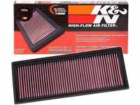 K&N 33-2865 Motorluftfilter: Hochleistung, Prämie, Abwaschbar, Ersatzfilter,