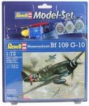 Revell Modellbausatz Flugzeug 1:72 - Messerschmitt Bf 109 G-10 im Ma&szlig;stab 1:72,