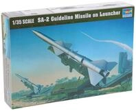 Trumpeter 00206 Modellbausatz SA-2 Guideline Missile w/Launcher Cabin, Verschieden