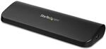 StarTech.com Dual Monitor USB 3.0 Laptop Docking Station mit HDMI/DVI/VGA, 3x USB-A