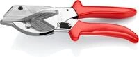 KNIPEX Gehrungsschere f&uuml;r Kunststoff- und Gummiprofile verchromt mit