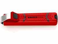 Knipex Abmantelungswerkzeug mit Schleppklinge schlagfestes Kunststoffgehäuse 130 mm