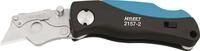 HAZET Taschenmesser 2157-2 mit Ersatzklingen I Cutter-Messer mit Komfortgriff und