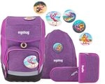 Ergobag Cubo MIXMAX Edition Insel HoppB&auml;r Schulranzen Set 5tlg.