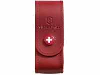 Victorinox, Gürteletui Leder, rot, Accessoires für Taschenmesser, Outdoor,