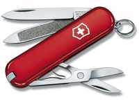 VICTORINOX Taschenmesser, klein, Classic SD, 7 Funktionen, Swiss Made, Multitool