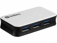 Sandberg USB 3.0 Hub mit 4 Anschlüssen