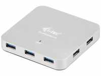 i-tec USB 3.0 Metal Charging HUB 7 Port mit externem Netzadapter 7x USB Ladeport,