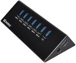 Sandberg USB 3.0 Hub mit 6 1 Anschl&uuml;ssen