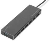 DIGITUS 7-Port-USB-Hub 7xUSB3.0 Alu schw.matt+NT+Kabel Kabel Digital/Daten 1 m USB
