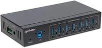 Manhattan 164405 7-Port USB 3.0 Hub f&uuml;r Industrieanwendungen sieben Typ A-Ports