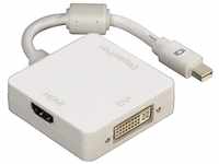 Hama 3in1-Mini-DisplayPort-Adapter für DVI, Displayport oder HDMI