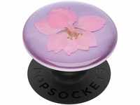 POPSOCKETS PopGrip Premium Handy Staender Blumen, Pink
